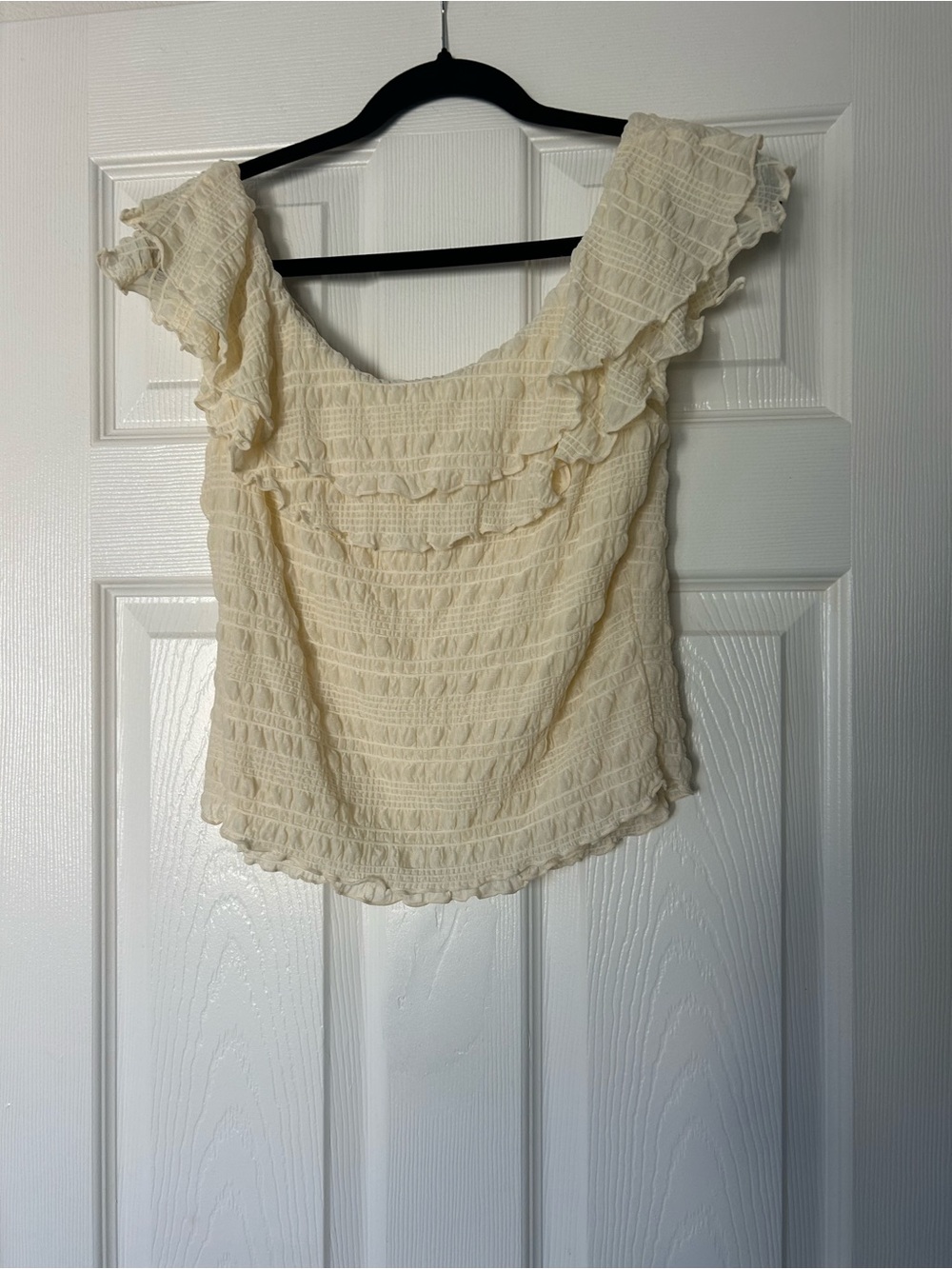 Free People- Love You More Ruffle Top💕🩷💕 - Picture 6 of 7